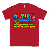 Red autism accept understand love different Classic Tee - JahusDesignShop