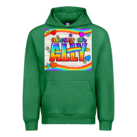 Always An Ally Pride Lgbtq+ Tumbler Urban Hoodie | Teevron