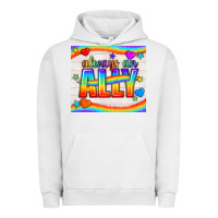 Pigment Lunar Rock Always An Ally Pride LGBTQ+ Tumbler Urban Hoodie - BundleAndBundleShop