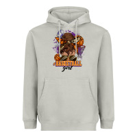 Moon Dust Messy bun Basketball girl Heavyweight Hoodie - HowdyJamesFarm