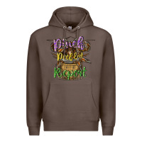 Coffee pinch peel eat repeat Premium Hoodie - CowGirlArtShop