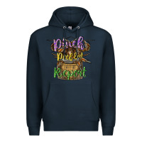 Navy pinch peel eat repeat Premium Hoodie - CowGirlArtShop