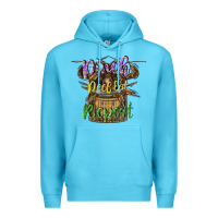 Ocean Blue pinch peel eat repeat Premium Hoodie - CowGirlArtShop