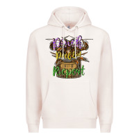 Pale Pink pinch peel eat repeat Premium Hoodie - CowGirlArtShop