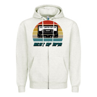 Oatmeal Heather Birthday 1972 Zipper Hoodie - Bettercallsaul