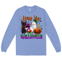 Colony Blue long live halloween Long Sleeve Tee - NancyCooperArtShop