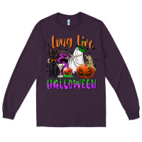Plum long live halloween Long Sleeve Tee - NancyCooperArtShop