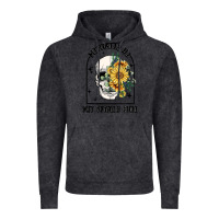 Vintage Black mentally ill but totally chill Vintage Hoodie - MaliasSmallBusiness