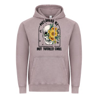 Vintage Zinc mentally ill but totally chill Vintage Hoodie - MaliasSmallBusiness