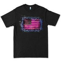 Black Old Leopard American Flag Premium Tee - Bettercallsaul