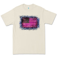 Bone Old Leopard American Flag Premium Tee - Bettercallsaul