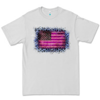 Old Leopard American Flag Premium Tee | Teevron