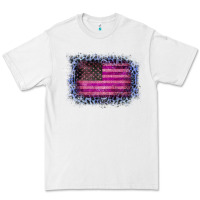 White Old Leopard American Flag Premium Tee - Bettercallsaul