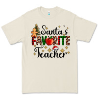 Santa's Favorite Teacher Premium Tee | Teevron