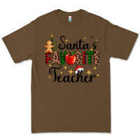 Cacao santa's favorite teacher Premium Tee - AdoDesignShop
