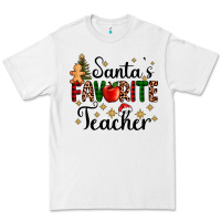 White santa's favorite teacher Premium Tee - AdoDesignShop
