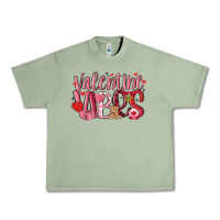Oil Green valentine vibes Urban Heavy Tee - MaliasSmallBusiness