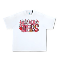 White valentine vibes Urban Heavy Tee - MaliasSmallBusiness
