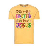 Vintage Mustard silly rabbit easter is for jesus Vintage Tee - MaliasSmallBusiness
