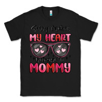 Black sorry ladies my heart belongs to mommy Classic Tee - MaliasSmallBusiness