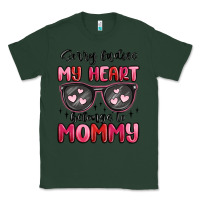 Sports Green sorry ladies my heart belongs to mommy Classic Tee - MaliasSmallBusiness