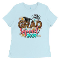 Baby Blue grad squad 2024 Ladies Tee - AdoDesignShop