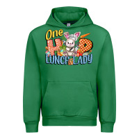 Emerald one hip lunch lady easter day Urban Hoodie - FaDigitalArtStudio