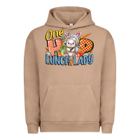 Pigment Burro one hip lunch lady easter day Urban Hoodie - FaDigitalArtStudio