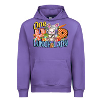 Tulip one hip lunch lady easter day Urban Hoodie - FaDigitalArtStudio