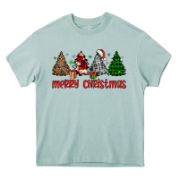 Merry Christmas Tree Heavy Core Tee | Teevron