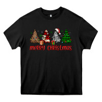 Black merry christmas tree Heavy Core Tee - JahusDesignShop