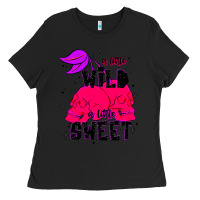 Black a little wild a little sweet Ladies Tee - JahusDesignShop
