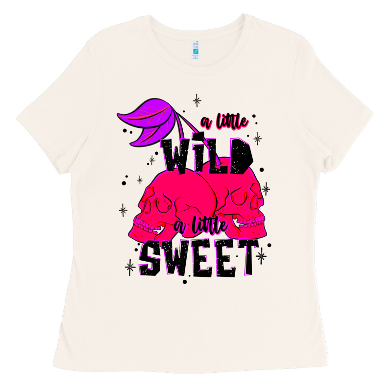A Little Wild A Little Sweet Ladies Tee by JahusDesignShop | Teevron