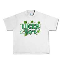 Lunar Rock lucky girl Urban Heavy Tee - MaliasSmallBusiness