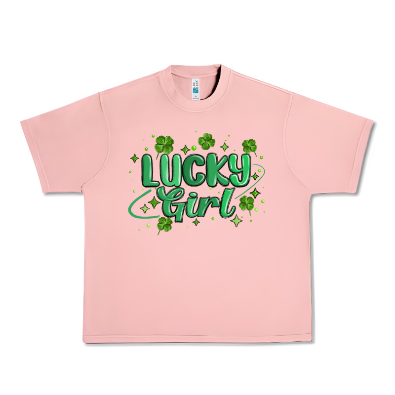 Lucky Girl Urban Heavy Tee by MaliasSmallBusiness | Teevron