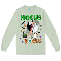 Matcha hocus pocus with witch Long Sleeve Tee - NancyCooperArtShop
