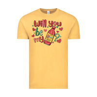 Vintage Mustard will you be my Vintage Tee - MaliasSmallBusiness