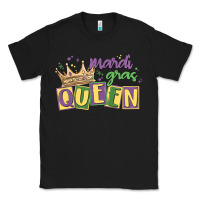 Black mardi gras queen Classic Tee - MaliasSmallBusiness