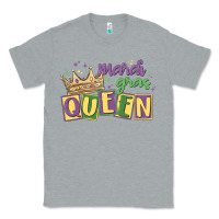 Heather Grey mardi gras queen Classic Tee - MaliasSmallBusiness