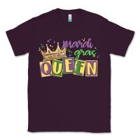 Plum mardi gras queen Classic Tee - MaliasSmallBusiness