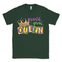 Sports Green mardi gras queen Classic Tee - MaliasSmallBusiness