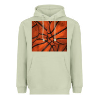 Matcha distressed basketball pattern Heavyweight Hoodie - TumblerDesignByShophia
