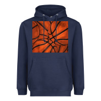 Navy distressed basketball pattern Heavyweight Hoodie - TumblerDesignByShophia