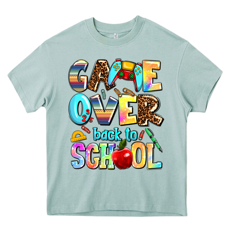 Game Over Back To School Heavy Core Tee by AdoDesignShop | Teevron