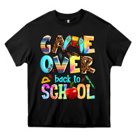 Black game over back to school Heavy Core Tee - AdoDesignShop