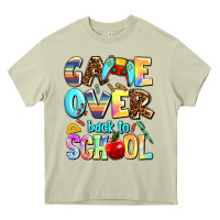 Mossy game over back to school Heavy Core Tee - AdoDesignShop