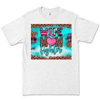 White wife mom fighter tumbler Premium Tee - JahusDesignShop