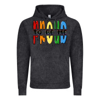 Vintage Black proud to be me Vintage Hoodie - MaliasSmallBusiness