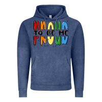 Vintage Denim proud to be me Vintage Hoodie - MaliasSmallBusiness