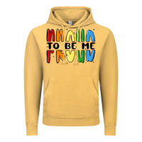 Vintage Mustard proud to be me Vintage Hoodie - MaliasSmallBusiness